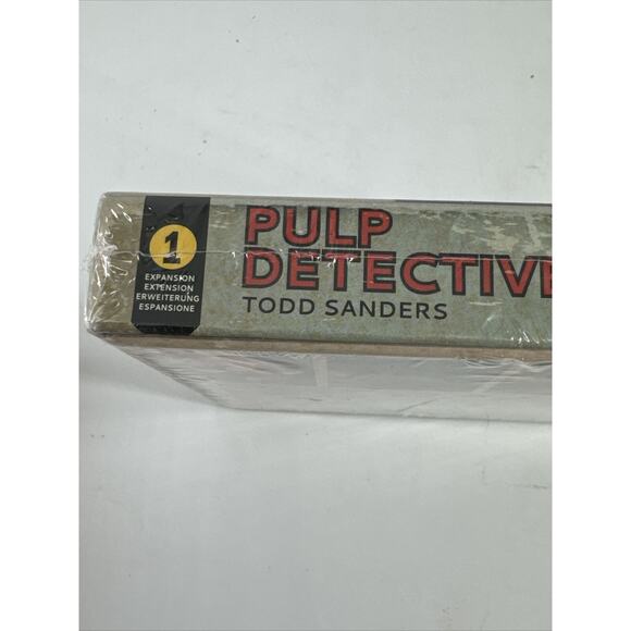 Pulp Detective Card Game Expansion #1 Todd Sanders Netherlands NEW 2018 - Picture 10 of 10